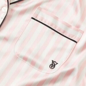 Striped Pink and White Men's Shirt